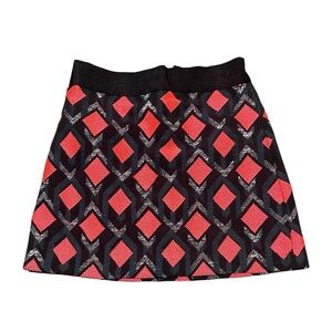 Milly Minis Mini Geometric Print Girls Skirt Size 10y‎ Occasion Party